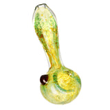 AFG Distribution - Fall Fire - Fritted Glass - Spoon Pipe - 4.25"