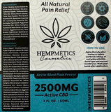 Hempmetics - Arctic Blast - Pain Freeze - 2500 mg