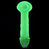 AFG Distribution - Phosphorescent Phallus - Glow in the Dark - Glass Pipe - 6.25"