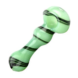 AFG Distribution - Jade Green - Black Swirl - Spoon Pipe