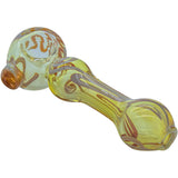 LA Pipes - Painted Warrior Spoon - Glass Pipe
