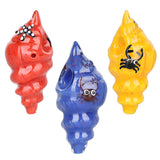 AFG Distribution - Crabby Conch Shell - Hand Pipe - 4" - Colors Vary