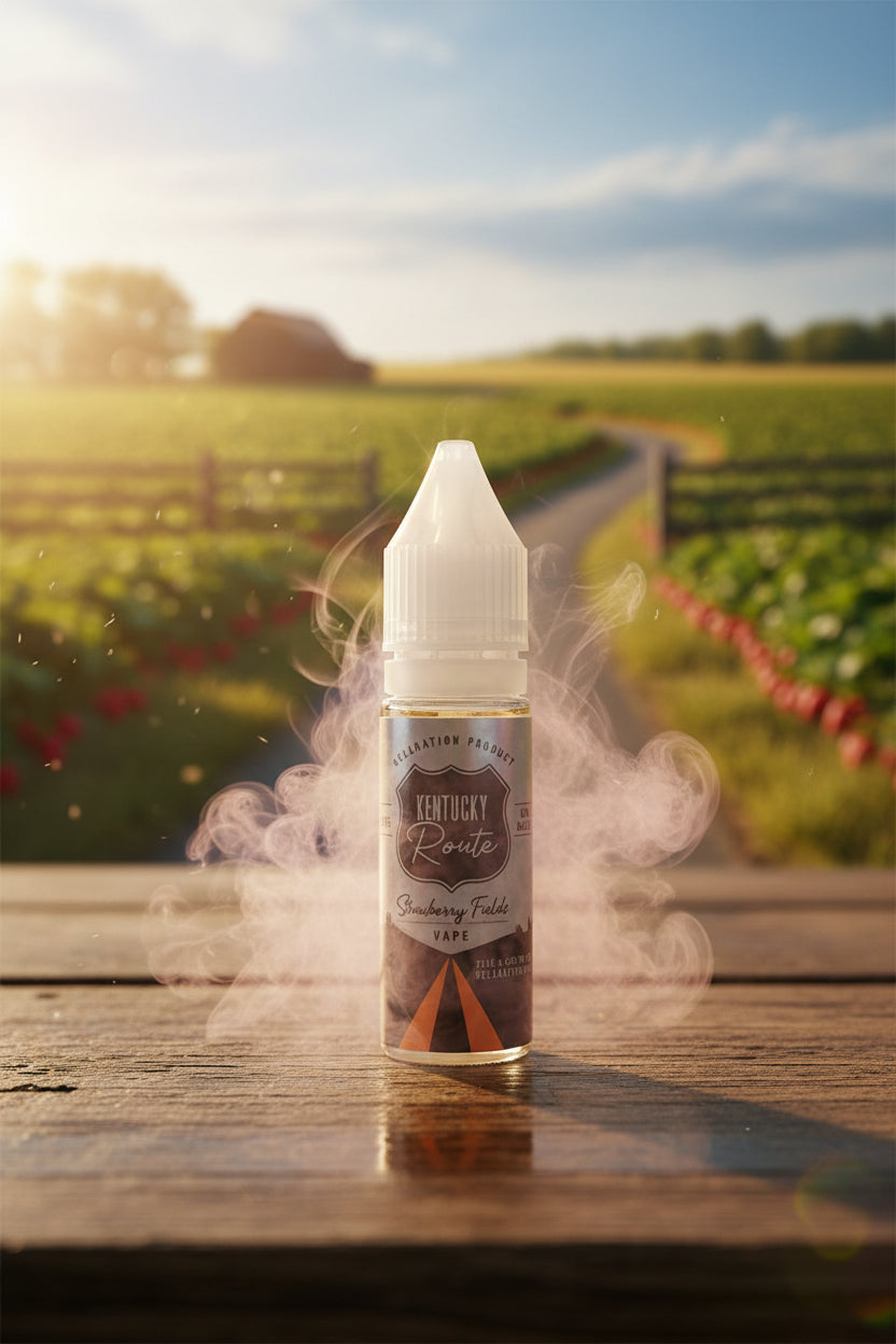 Kentucky Route CBD Vape Juice - 10 ML - Strawberry Fields - CBD Infuse - Super Chill Store.com Kentucky Route CBD Vape Juice - 10 ML - Strawberry Fields - CBD Infuse - Super Chill Store.com