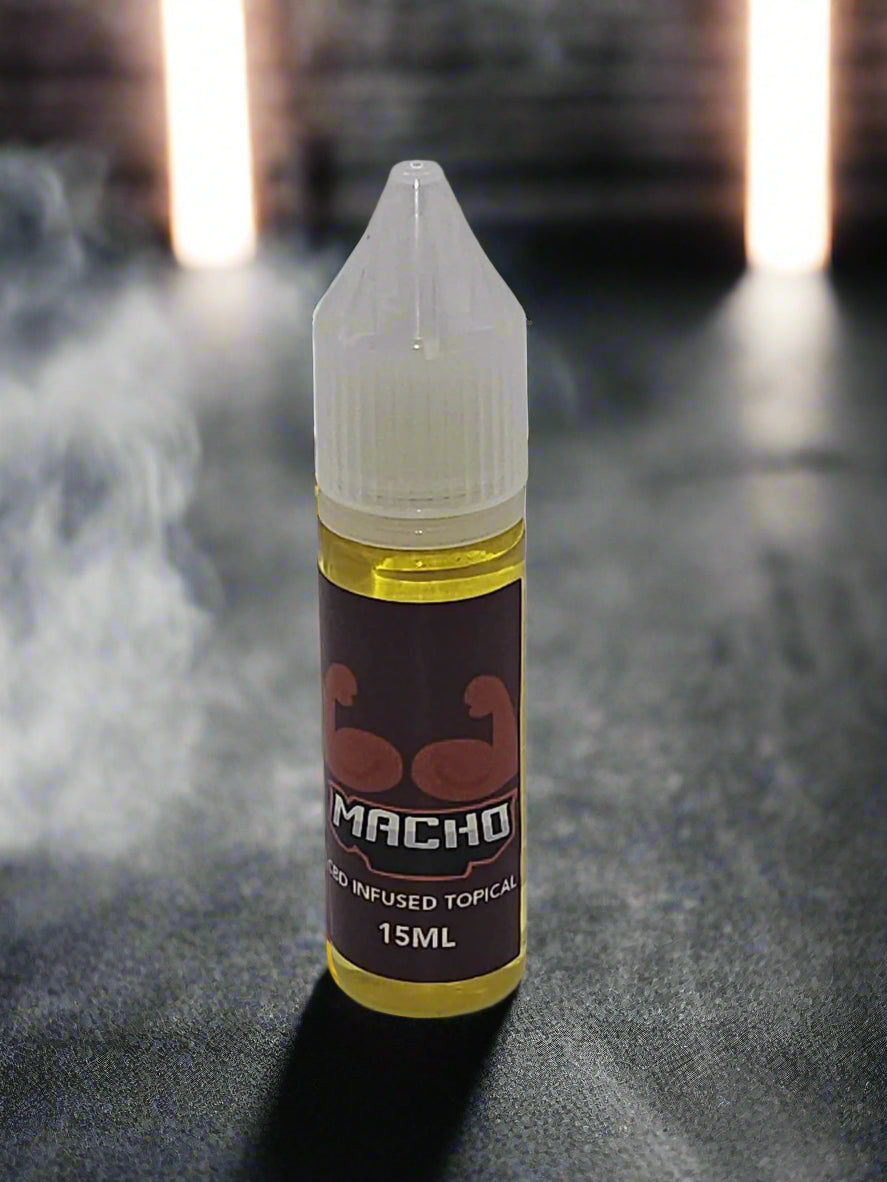 Macho CBD Vape Juice - 15 ML - CBD Infused Topical - Made in USA - Super Chill Store.com Macho CBD Vape Juice - 15 ML - CBD Infused Topical - Made in USA - Super Chill Store.com