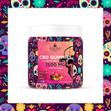 Super Chill CBD Gummies Jar - 1500 MG - 100% Natural - 15 Gummies (100MG Each) - Made in USA