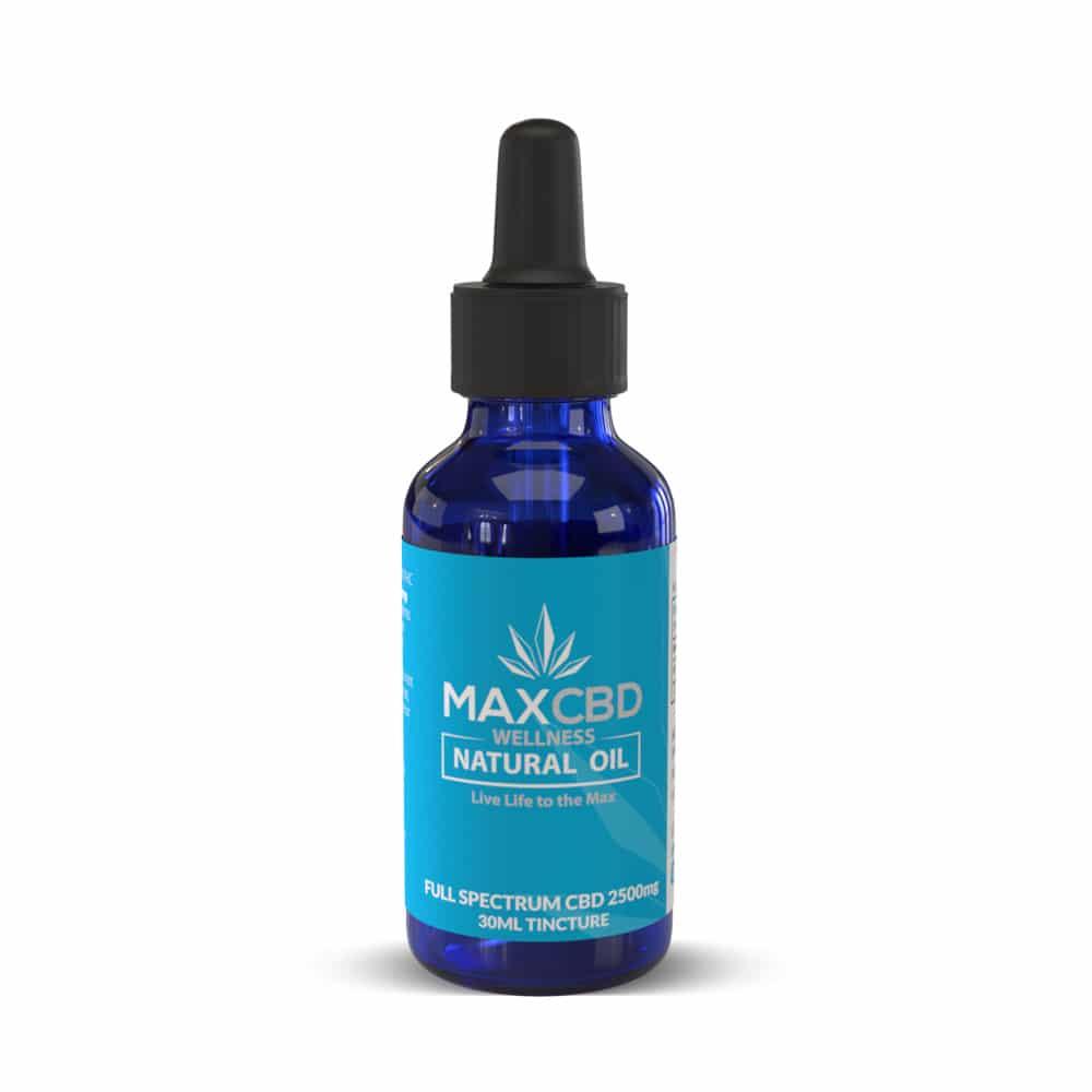 MaxCBD Wellness - Extra Relief 2500mg Full Spectrum CBD Oil