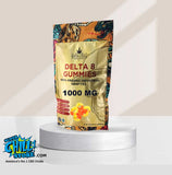 Super Chill CBD - Delta 8 Gummies - 1000 MG - 100% Natural - 10 Gummies (100MG Each) - Made in USA